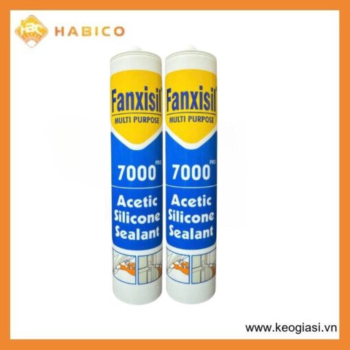 Chất trám silicone – FANXISIL 7000 – ACTOXY SILICONE SEALANT 300ML