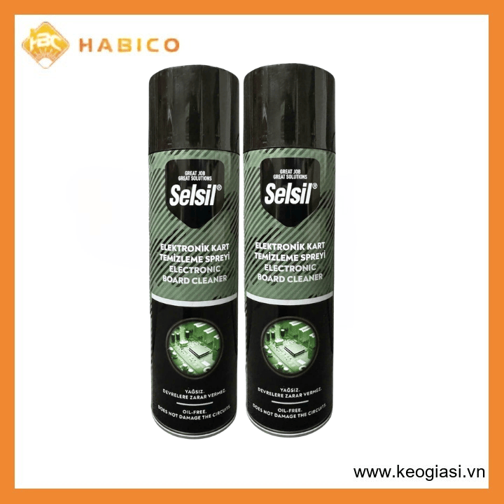Chất tẩy rửa bo mạch điện – SELSIL CIRCUIT CLEANER 500ML