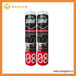 Chất trám silicone chịu nhiệt – SELSIL RTV SILICONE SEALANT 280ML