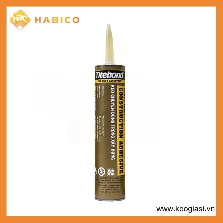Keo Dán Đa Năng Xây Dựng Titebond Vàng