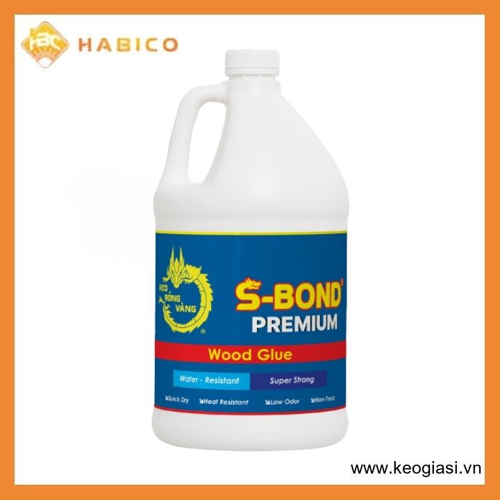 Keo Dán Gỗ S-BOND PREMIUM 4 Lít