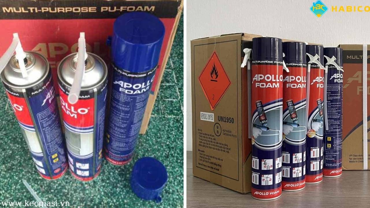 Apollo Foam 750 ml – Dạng Vòi (Chai Vòi)
