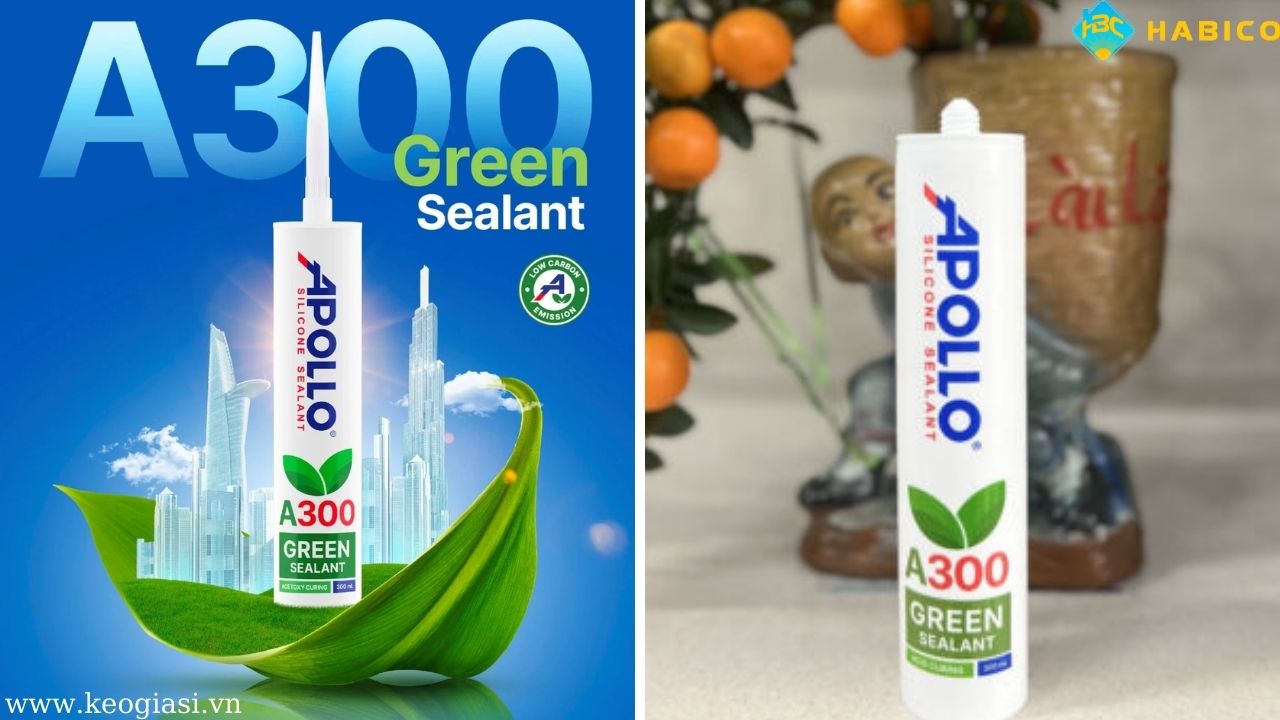 Apollo Green Sealant A300 – Chất trám xanh đạt tiêu chuẩn LOTUS
