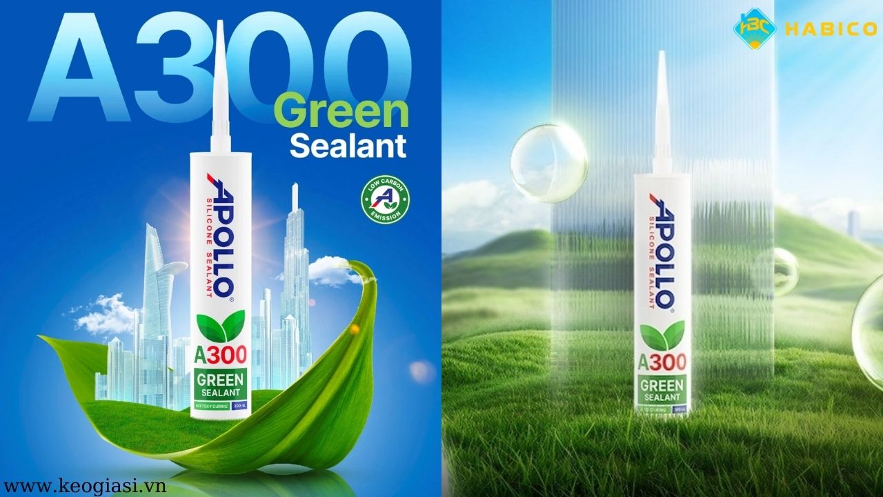 Apollo Green Silicone Sealant A300
