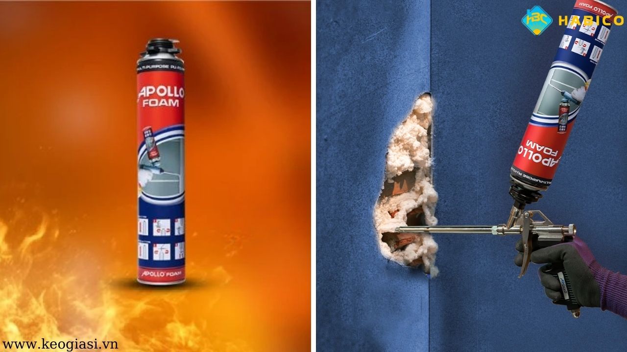 Apollo PU Foam đạt tiêu chuẩn chống cháy DIN 4102 B3