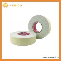 Băng Keo 2 Mặt Mút Trắng 5.5m