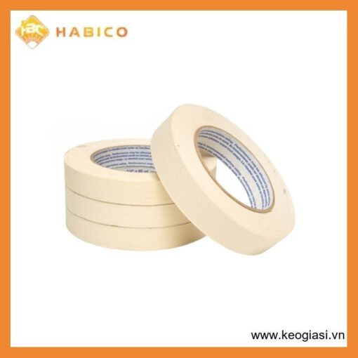 Băng Keo Giấy Trắng Ngà - TH 25y (23 met)