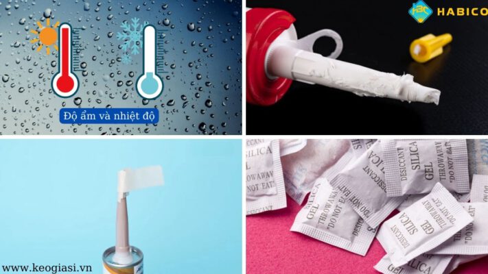Các cách bảo quản keo silicone sau khi dùng