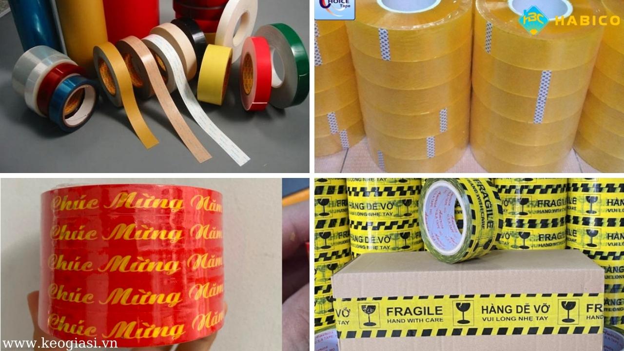 Các loại băng keo trong nổi bật hiện nay