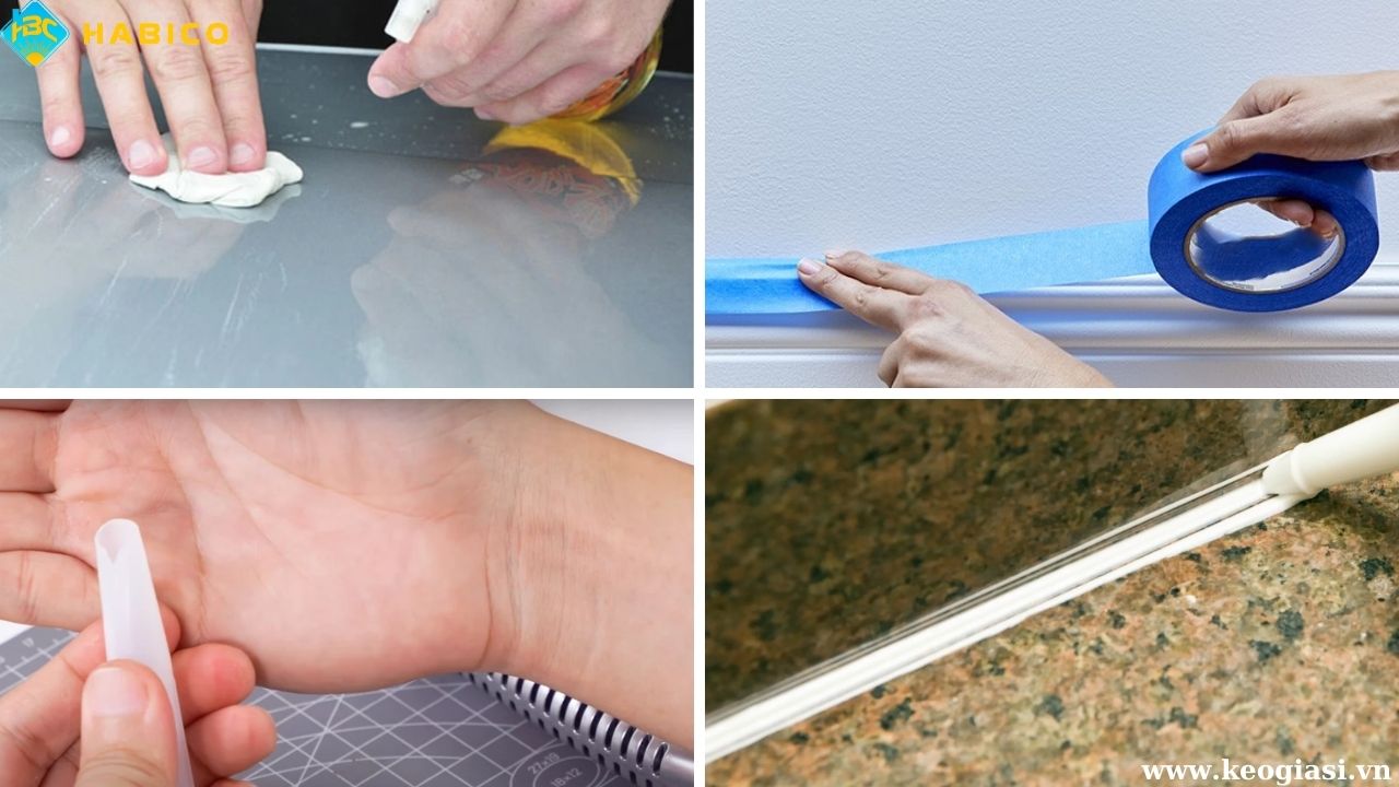 Cách Bắn Keo Silicone Không Cần Súng
