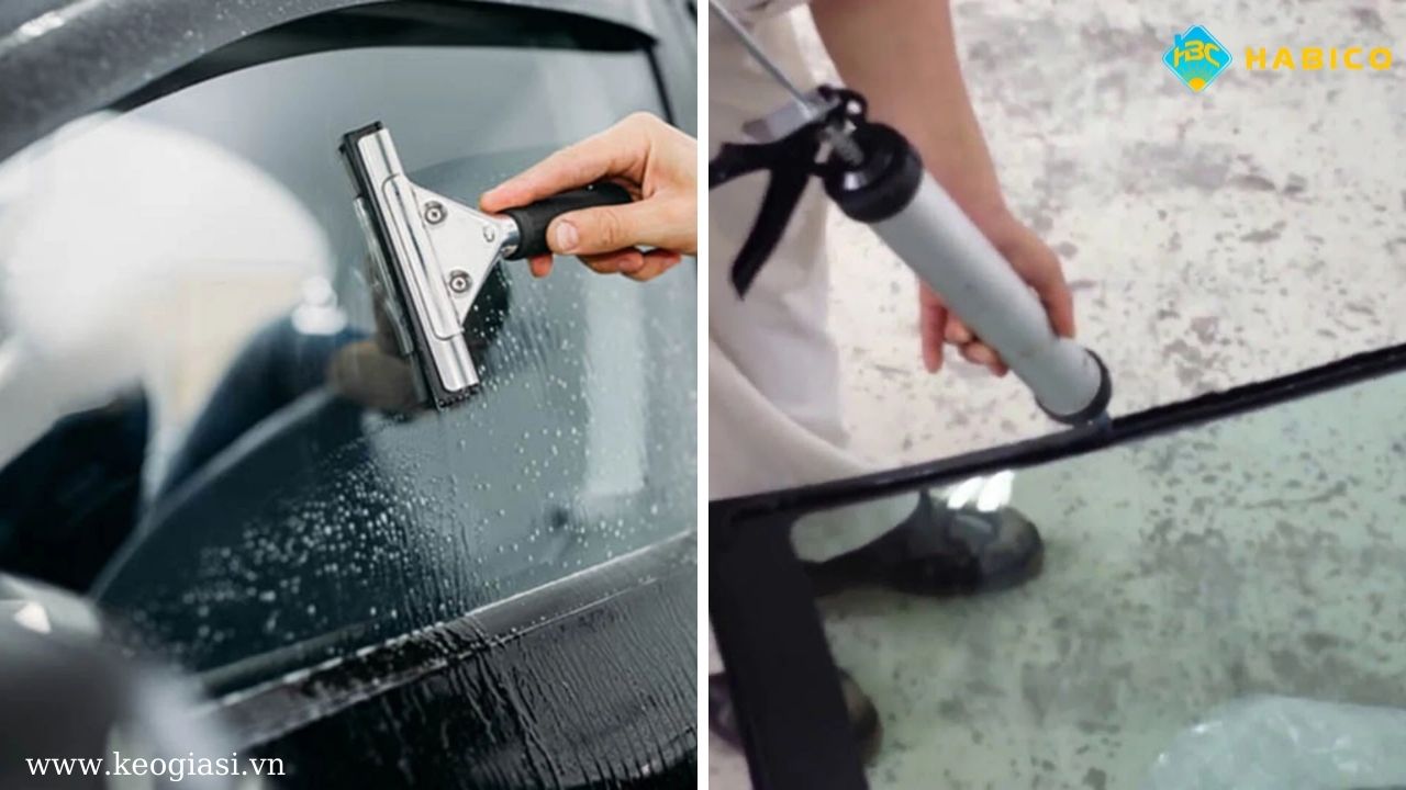 Cách Sử Dụng Keo Silicone Dán Kính Ô Tô Chuẩn Kỹ Thuật