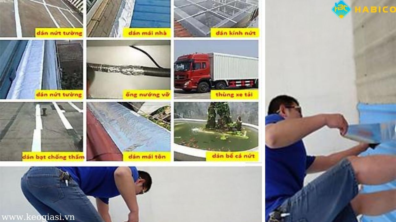 Công dụng của băng keo chống dột Xtraseal BT-330