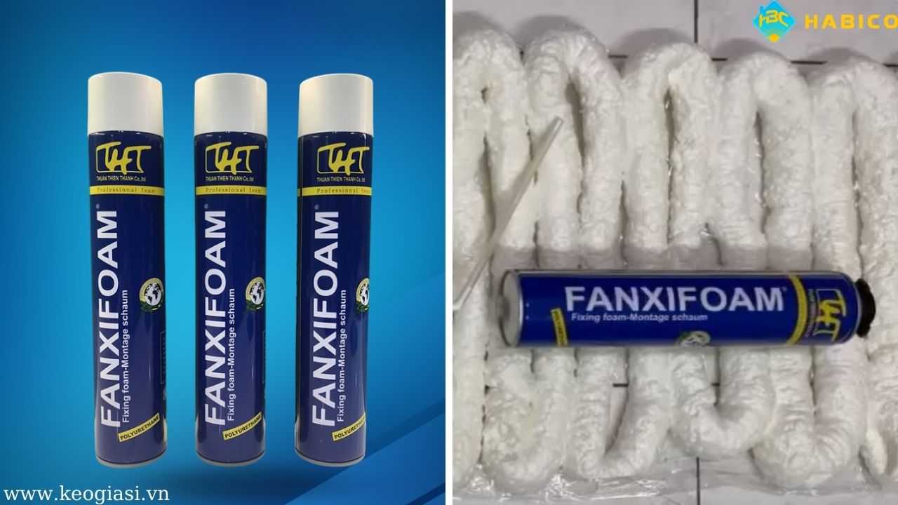 FanxiFoam PU FOAM PROFESSIONAL 750 ml – dạng súng