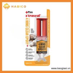 Keo AB Dán Đa Năng Xtraseal 4 Minutes Clear Epoxy+ Plus