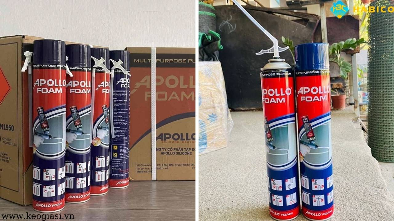 Keo Bọt Nở Foam Apollo