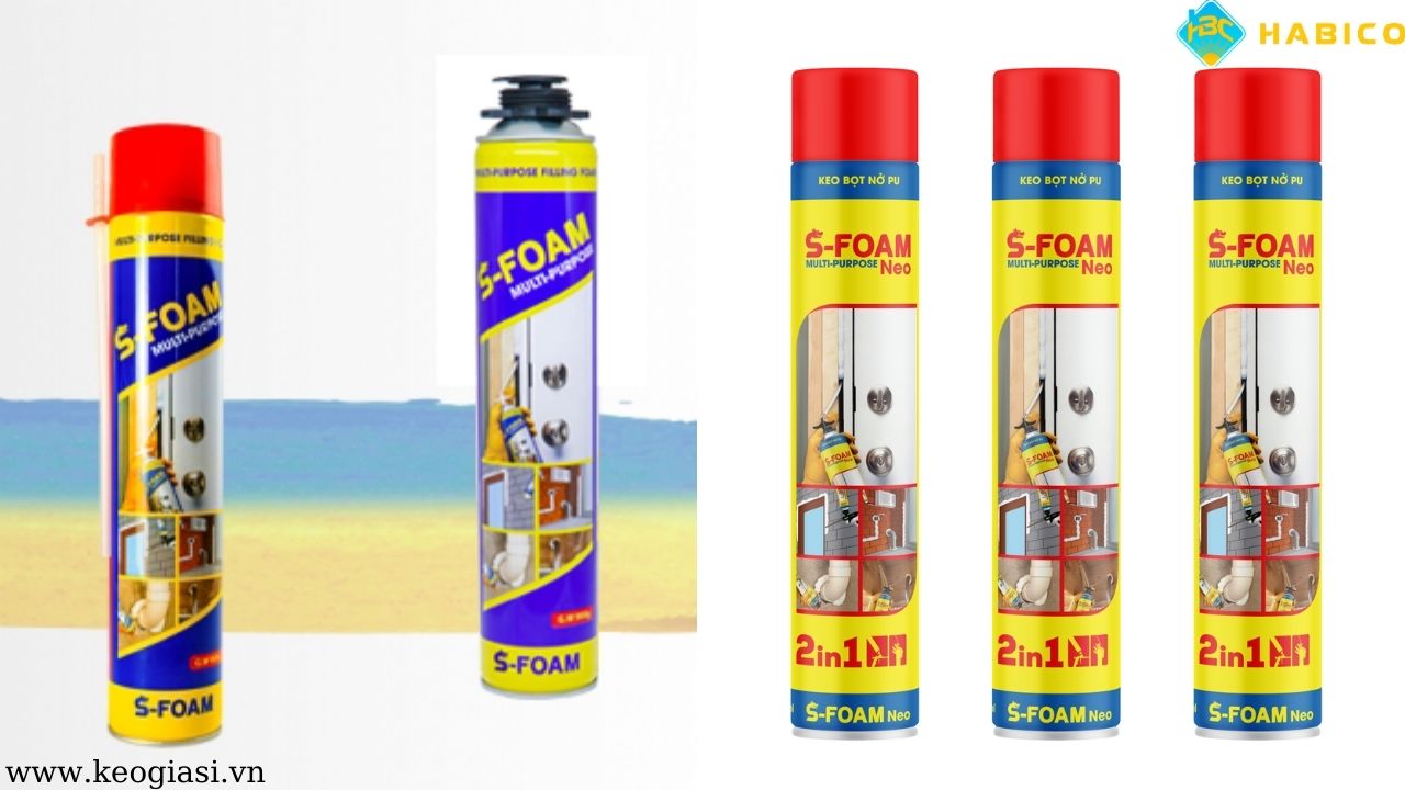 Keo Bọt Nở S-Foam