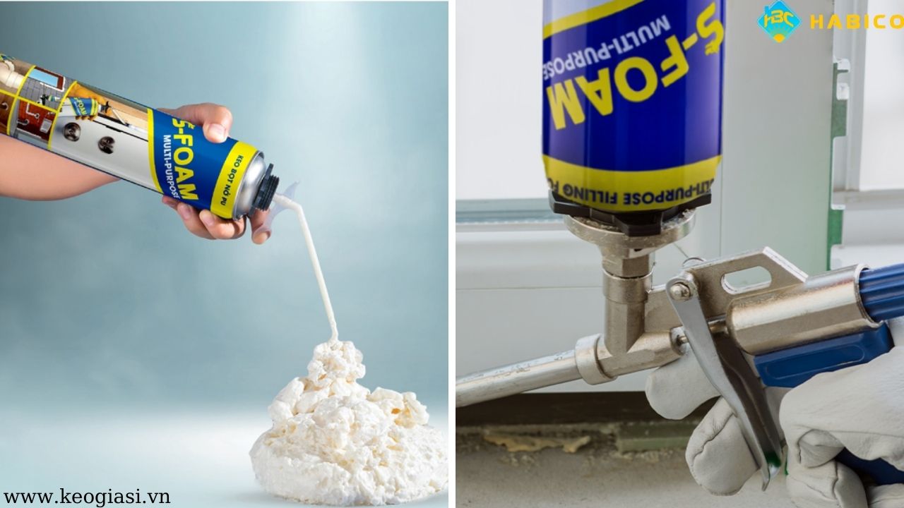 Keo Bọt Nở S-Foam