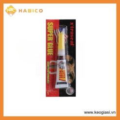 Keo Con Voi Xtraseal Super Glue 3gr Dạng Vỉ 12 Tuýp