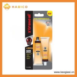 Keo Dán AB Đa Năng Xtraseal 4 Minutes Epoxy Clear Hộp 2x17ml