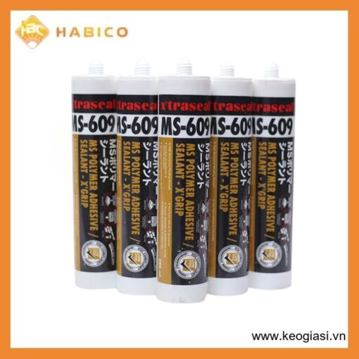 Keo Dán Chất Bịt Kín Cường Lực MS Polymer Xtraseal MS-609 X’Grip (290ml)