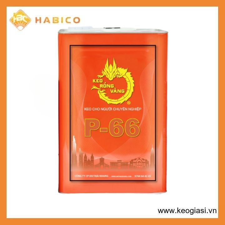 Keo Dán Đa Năng Rồng Vàng P66 12Kg