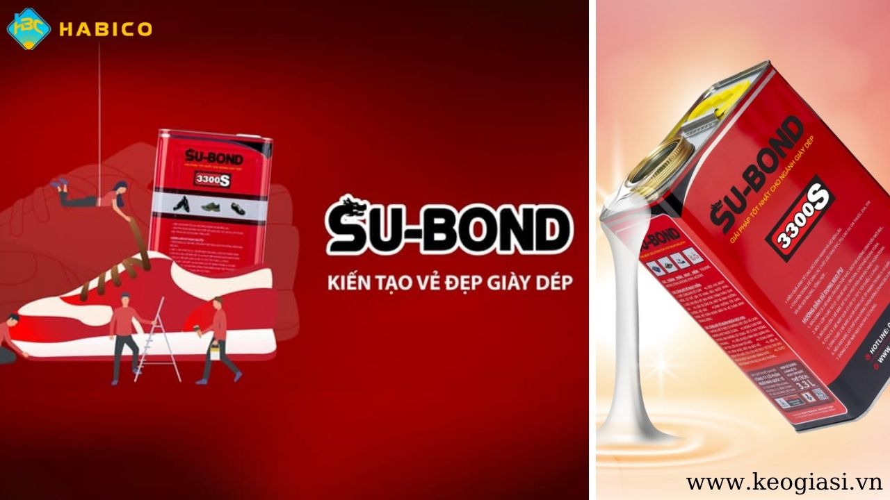 Keo Dán Giày Dép Keo Rồng Su-Bond 3300S