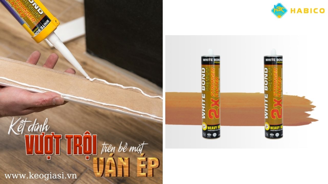 Keo Dán Ván Ép WHITE BOND