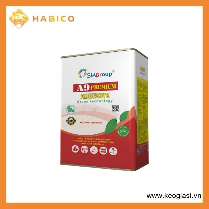 Keo Phun Chịu Nhiệt Asia A9 Premium 10Kg