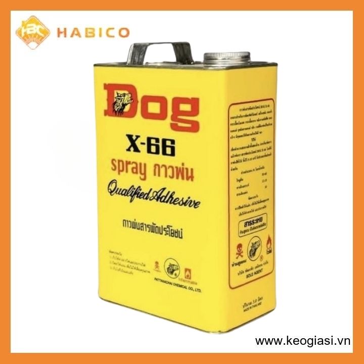 Keo Phun Con Chó Dog X66 3kg