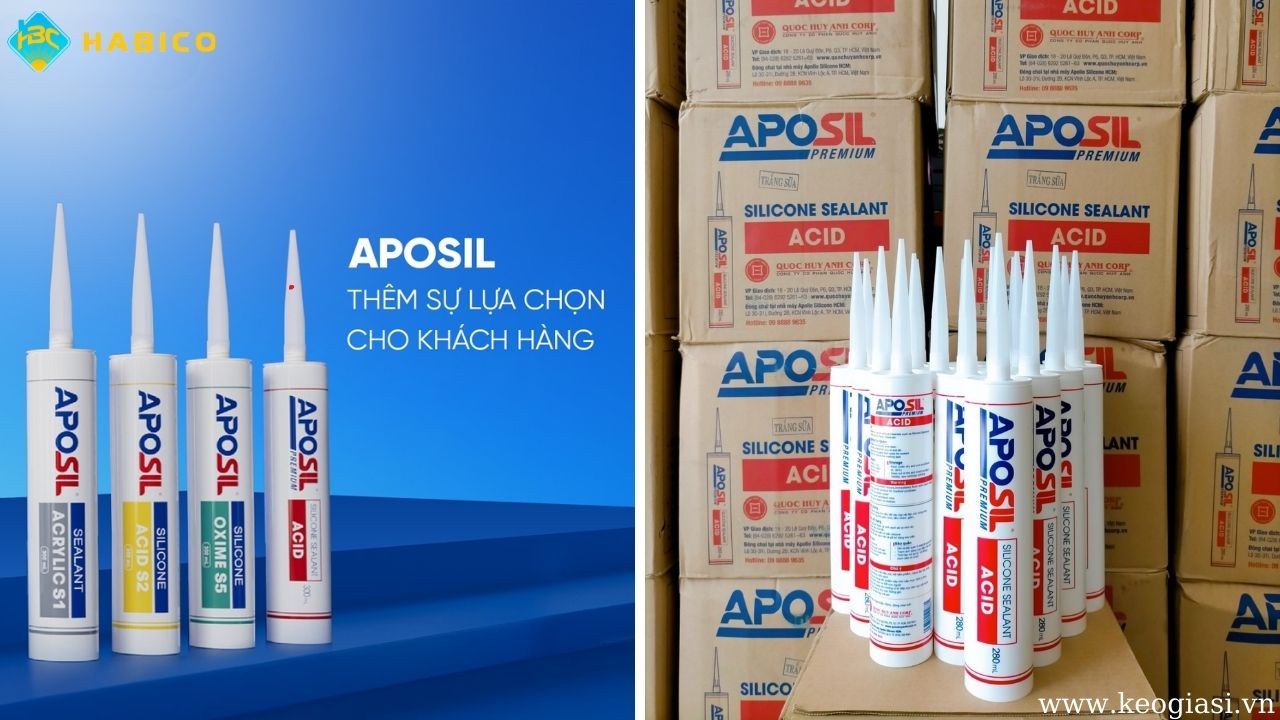 Keo Silicone Aposil