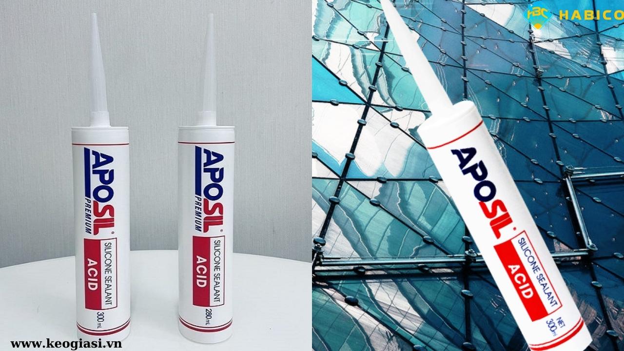 Keo Silicone Aposil Acid Premium