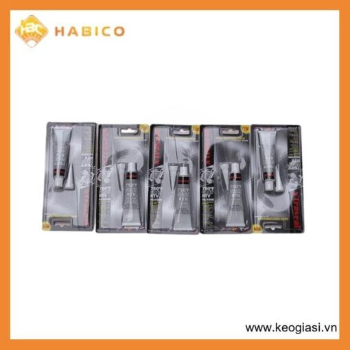 Keo Tạo Ron Gioăng Chịu Nhiệt X’traseal 750F Gray RTV Silicone 85g