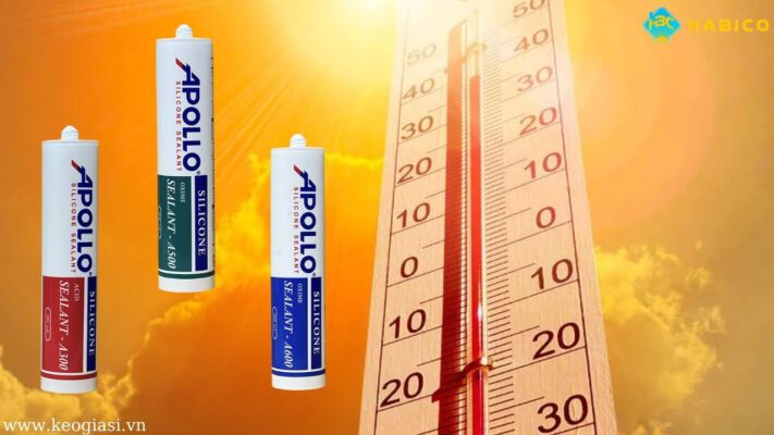 Keo silicone Apollo chịu nhiệt