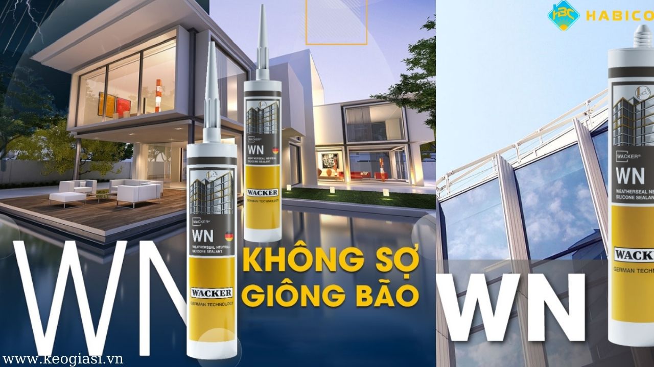 Keo silicone Wacker chống chịu thời tiết