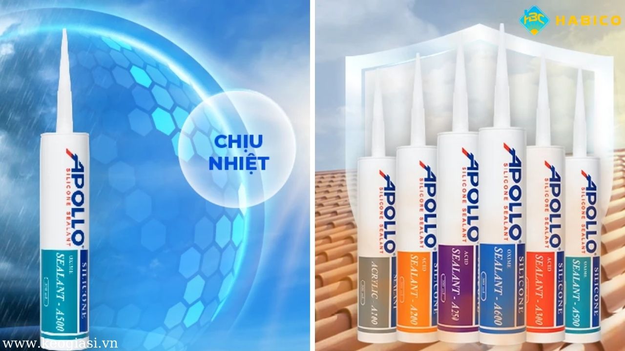 Keo silicone chịu nhiệt vượt trội