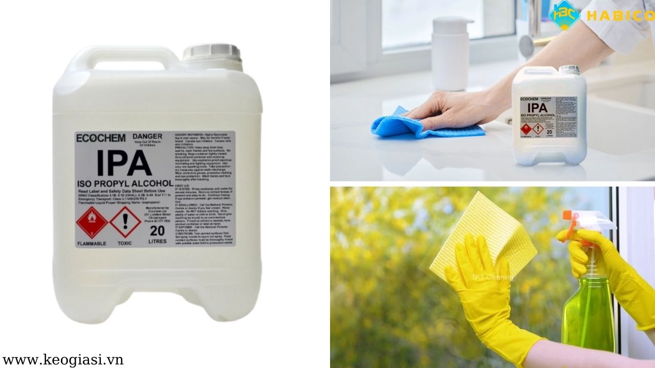 Một số dung dịch tẩy keo silicone phổ biến