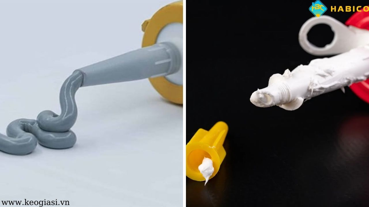 Nên bảo quản keo silicone để tránh keo bị khô, cứng