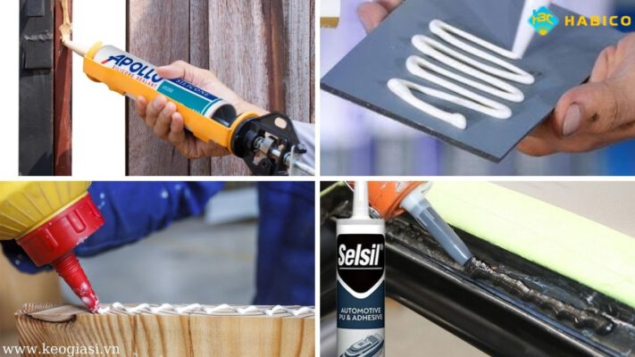Nên chọn keo phù hợp với vật liệu