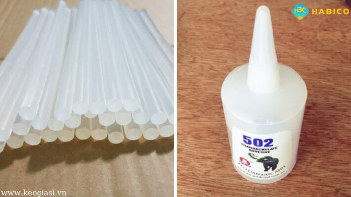 Nên dùng keo nến hay keo 502?