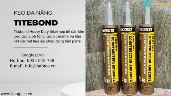 Nhà cung cấp keo Titebond uy tín - keogiasi