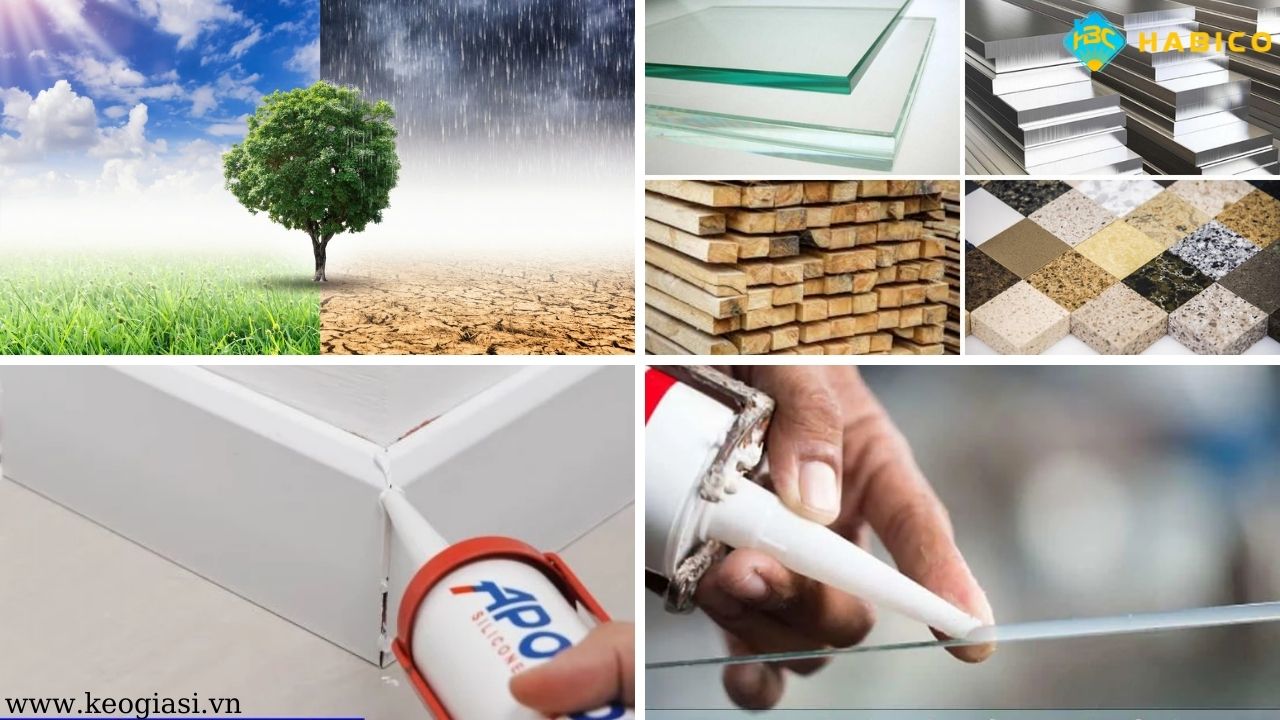 Những yêu cầu khắt khe đối với keo dán ngoài trời