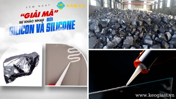 Phân Biệt Rõ Giữa Keo Silicone Và Silicon