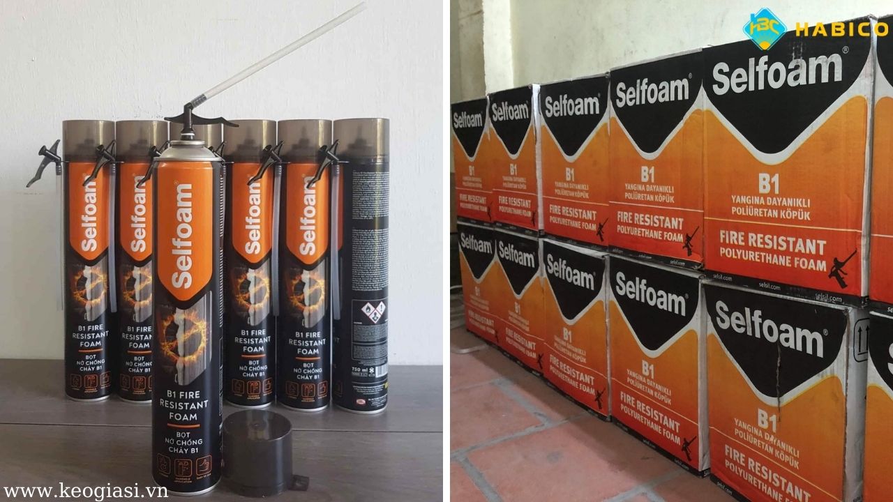 Sản phẩm Foam chống cháy B1 chất lượng