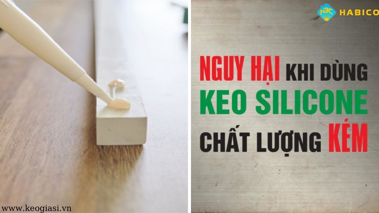Tác hại khi sử dụng keo silicone kém chất lượng