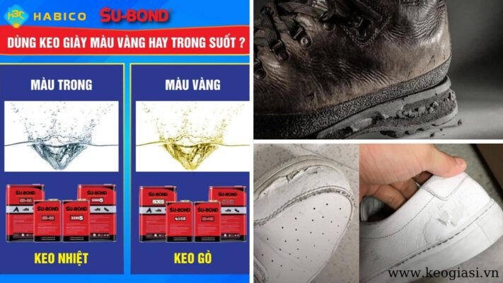 Ứng Dụng Cụ Thể Của Từng Loại Keo Dán Giày