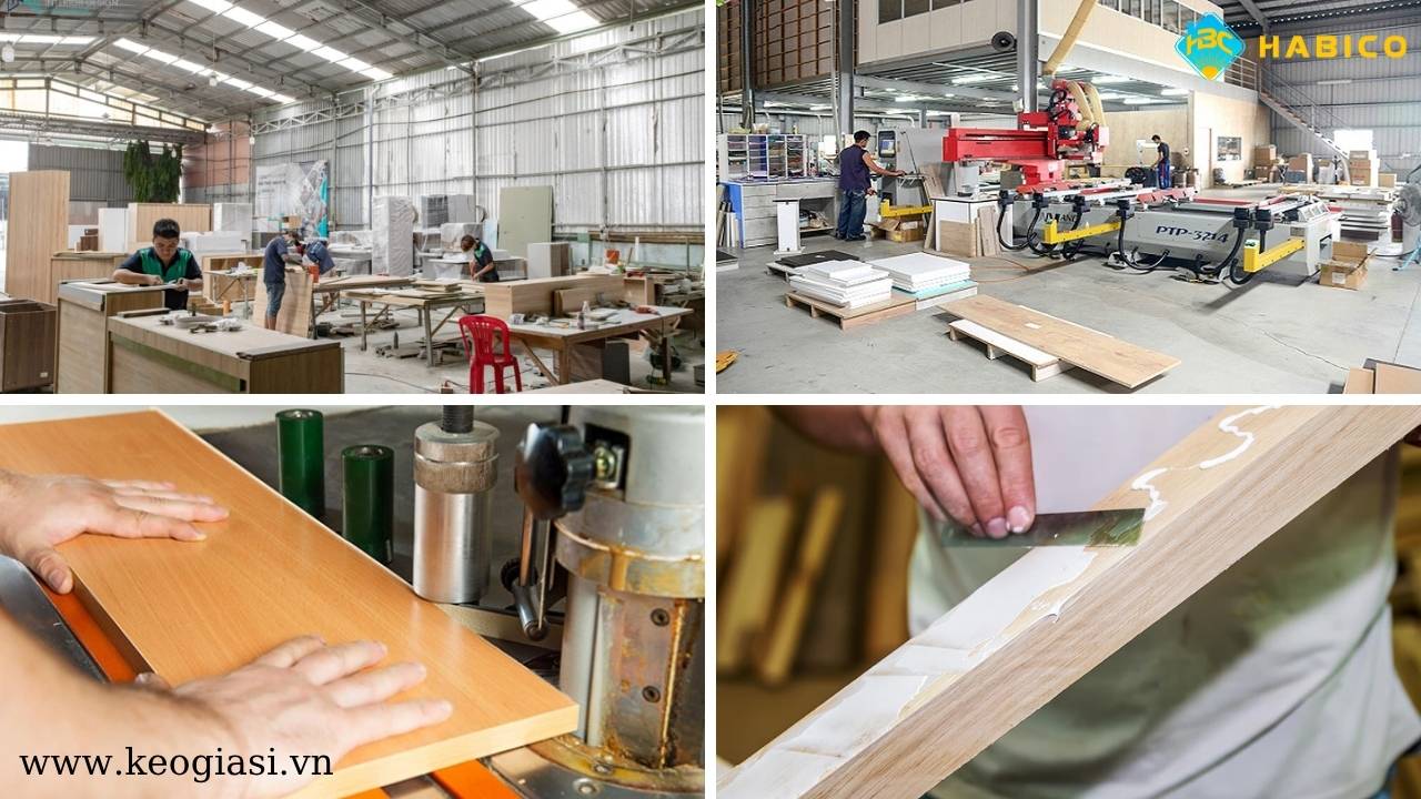 Ứng Dụng Của Keo WHITE BOND Trong Thực Tế