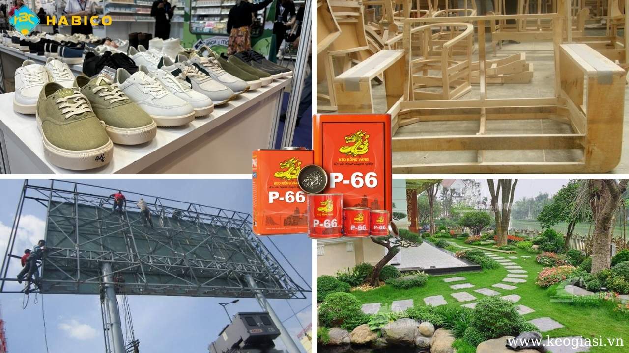 Ứng dụng chuyên nghiệp của keo Rồng Vàng trong sản xuất