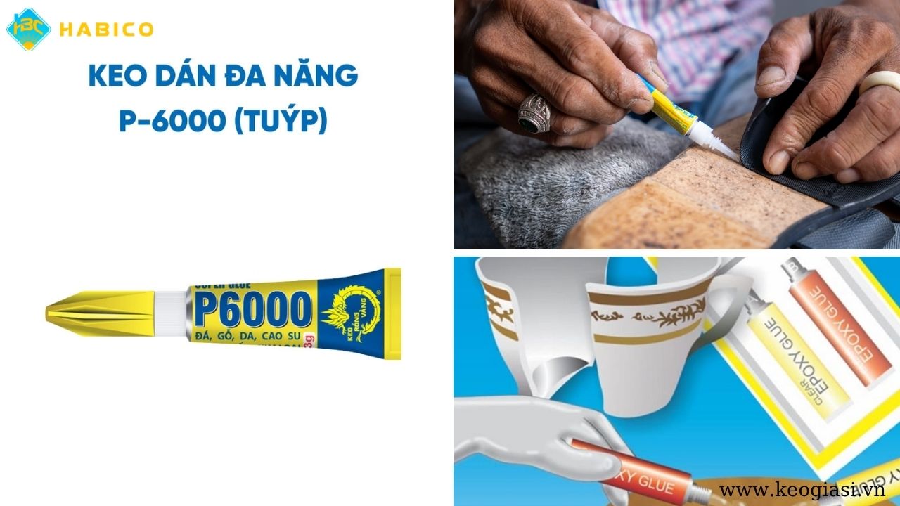 Ứng dụng của keo dán sắt P6000 trong thực tế