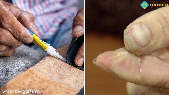 Vì sao Keo Rồng Vàng Super Glue P-6000 dễ dính tay