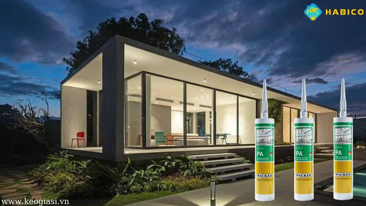 Wacker PA ứng dụng phổ biến cho nhôm kính